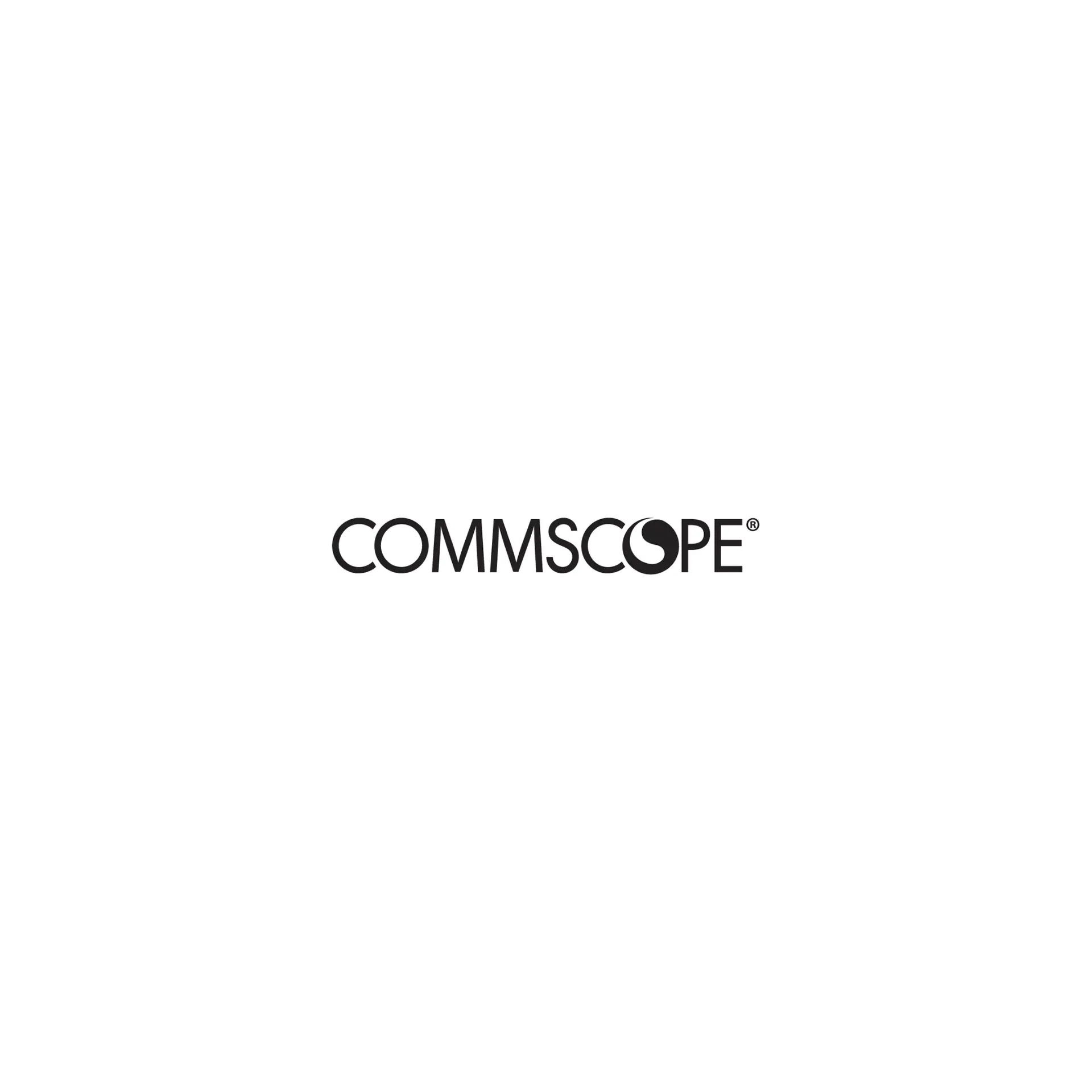 Logotipo de CommScope, fabricante partner de dtc group en infraestructura física de red y fibra óptica.